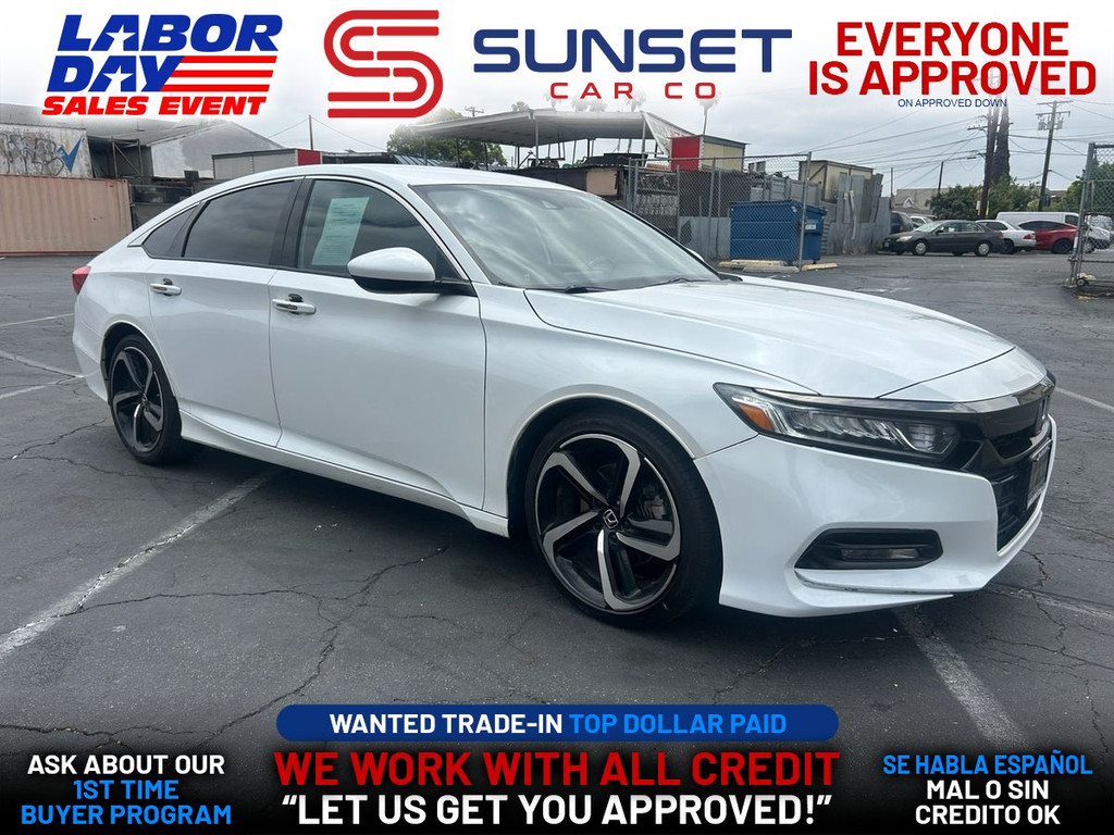 2018 HONDA ACCORD for sale in SANTA ANA