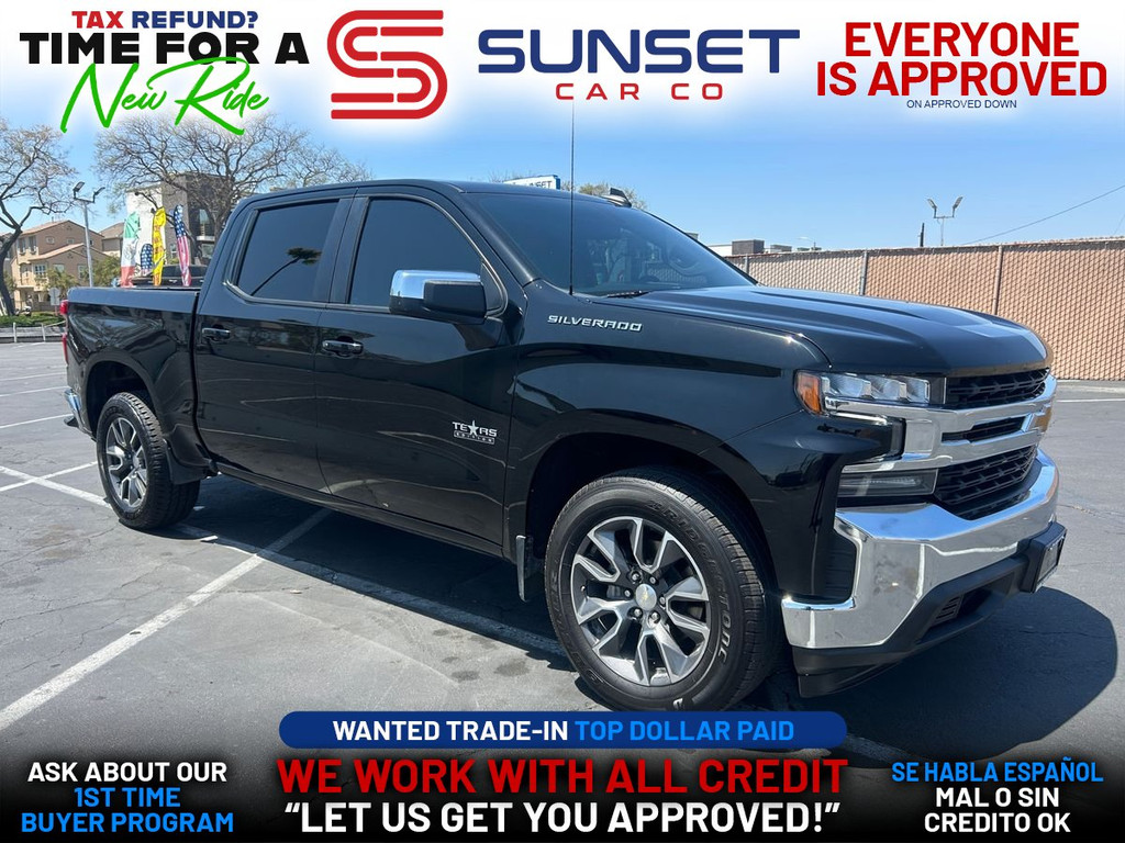 2021 CHEVROLET SILVERADO 1500 CREW CAB for sale in SANTA ANA