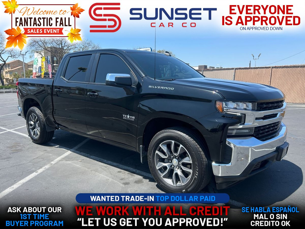 2021 CHEVROLET SILVERADO 1500 CREW CAB for sale in SANTA ANA
