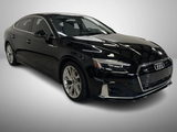 BLACK, 2022 AUDI A5/PREMIUM PLUS/SUNROOF Thumnail Image 1