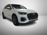 WHITE, 2023 AUDI Q5 SPORTBACK/S LINE/ PANOROOF/TINT WINDOWS Thumnail Image 3