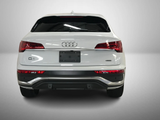 WHITE, 2023 AUDI Q5 SPORTBACK/S LINE/ PANOROOF/TINT WINDOWS Thumnail Image 5