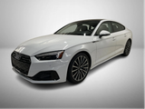 WHITE, 2022 AUDI A5/PREMIUM PLUS/UPGRADED SPORT WHEELS/BLACK OPTIC PKG Thumnail Image 1
