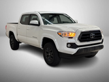 WHITE, 2021 TOYOTA TACOMA DOUBLE CAB/UP GRADED BLACK WHEEL/TINT WINDOWS Thumnail Image 3