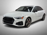 WHITE, 2023 AUDI A4/BLACK OPTIC PKG/19" WHEELS/VENTILATED SEATS/BANG&OLUFSEN SOUND Thumnail Image 1