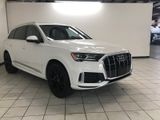 WHITE, 2022 AUDI Q7/PANORAMIC ROOF/UPGRADED BLACK WHEELS/ Thumnail Image 3