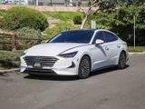 WHITE, 2021 HYUNDAI SONATA HYBRID Thumnail Image 3