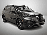 BLACK, 2022 VOLKSWAGEN TIGUAN/IQ DRIVE PACKAGE/CONVENIENC PKG Thumnail Image 3