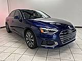 BLUE, 2021 AUDI A4/PREMIUM  PLUS/ADAPTIVE CRUISE Thumnail Image 3