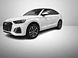 WHITE, 2023 AUDI Q5 SPORTBACK/S LINE/ PANOROOF/TINT WINDOWS Thumnail Image 1