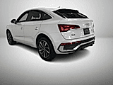 WHITE, 2023 AUDI Q5 SPORTBACK/S LINE/ PANOROOF/TINT WINDOWS Thumnail Image 6