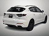 WHITE, 2022 MASERATI LEVANTE/RED INTERIOR/VENTILATED SEATS/BLACK WHEELS Thumnail Image 4
