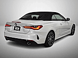 WHITE, 2025 BMW 430I CONVERTIBLE/PREMIUM PKG/HEADS UP DISPLAY Thumnail Image 4