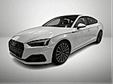 WHITE, 2022 AUDI A5/PREMIUM PLUS/UPGRADED SPORT WHEELS/BLACK OPTIC PKG Thumnail Image 1