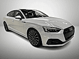 WHITE, 2022 AUDI A5/PREMIUM PLUS/UPGRADED SPORT WHEELS/BLACK OPTIC PKG Thumnail Image 3