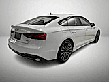 WHITE, 2022 AUDI A5/PREMIUM PLUS/UPGRADED SPORT WHEELS/BLACK OPTIC PKG Thumnail Image 4