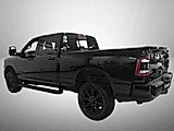 BLACK, 2024 RAM 2500 CREW CAB/LEVEL 2 /NIGHT EDITION/20" WHEELS/12" SCREEN Thumnail Image 6