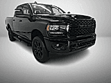 BLACK, 2024 RAM 2500 CREW CAB/LEVEL2 PACKAGE/NIGHT EDITION/20" BLACK WHEELS Thumnail Image 2