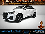 WHITE, 2023 AUDI Q3/BLACK OPTIC PKG/UPGRADED 20" WHEELS/PREMIUM PLUS Thumnail Image 1