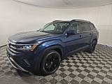 BLUE, 2023 VOLKSWAGEN ATLAS/PANORAMIC ROOF/UP GRADED 20" BLACK WHEELS Thumnail Image 1