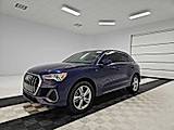 BLUE, 2022 AUDI Q3/PREMIUM PLUS /UP GRADED 19" WHEELS Thumnail Image 1