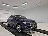 BLUE, 2022 AUDI Q3/PREMIUM PLUS /UP GRADED 19" WHEELS Thumnail Image 3