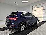 BLUE, 2022 AUDI Q3/PREMIUM PLUS /UP GRADED 19" WHEELS Thumnail Image 4