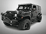 BLACK, 2017 JEEP WRANGLER UNLIMITED Thumnail Image 1