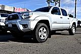 SILVER, 2013 TOYOTA TACOMA DOUBLE CAB Thumnail Image 1