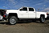 WHITE, 2017 CHEVROLET SILVERADO 1500 CREW CAB Thumnail Image 4