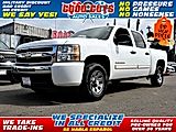 WHITE, 2010 CHEVROLET SILVERADO 1500 CREW CAB Thumnail Image 1