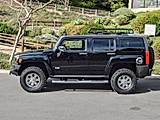 BLACK, 2007 HUMMER H3 Thumnail Image 3