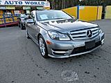 GRAY, 2012 MERCEDES-BENZ C-CLASS Thumnail Image 4