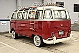 RED/WHITE, 1973 VOLKSWAGEN BUS Thumnail Image 4