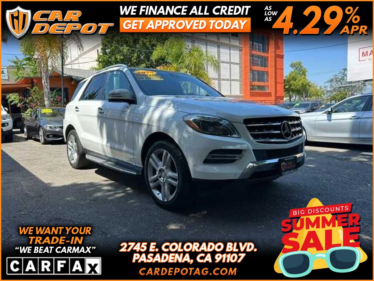 2015 MERCEDES-BENZ M-CLASS SUPER CLEAN RARE INTERIOR