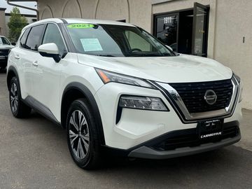 Pearl White Tricoat, 2021 NISSAN ROGUE Image 