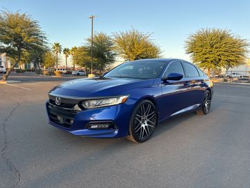 BLUE, 2020 HONDA ACCORD Image 