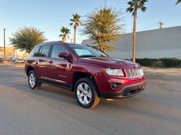 BURGUNDY, 2014 JEEP COMPASS Image 