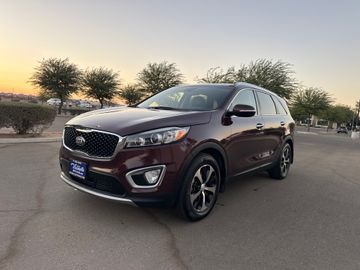 BURGUNDY, 2018 KIA SORENTO Image 