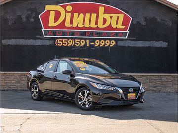 BLACK, 2021 NISSAN SENTRA Image 