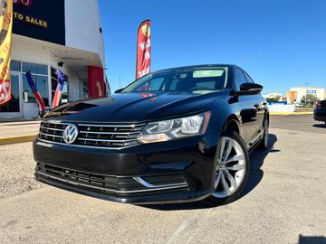 BLACK, 2019 VOLKSWAGEN PASSAT Image 