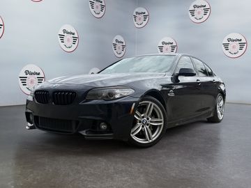DARK BLUE, 2014 BMW 5 SERIES Image 