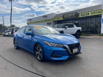 BLUE, 2022 NISSAN SENTRA Image 