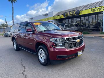 BURGUNDY, 2019 CHEVROLET SUBURBAN Image 