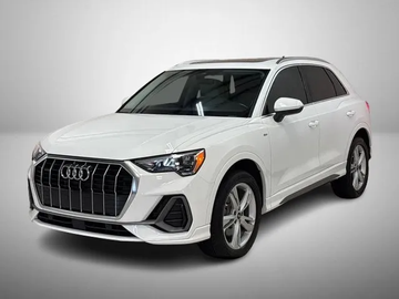 WHITE, 2022 AUDI Q3/PANOROOF/S LINE/UP GRADED 19" WHEELS Image 