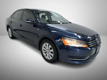 BLUE, 2014 VOLKSWAGEN PASSAT Image 