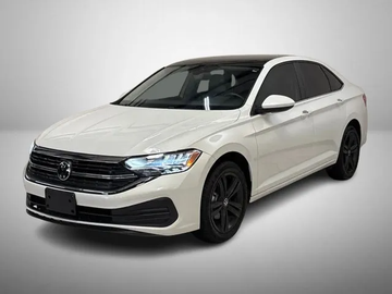 WHITE, 2024 VOLKSWAGEN JETTA/SE/SUNROOF/BALCK WHEELS/TINT Image 