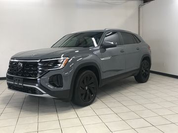 GREY, 2024 VOLKSWAGEN ATLAS CROSS SPORT/20" BLACK WHEELS/PANORAMIC ROOF Image 