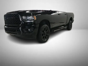 BLACK, 2024 RAM 2500 CREW CAB/LEVEL2 PACKAGE/NIGHT EDITION/20" BLACK WHEELS Image 