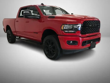 FLAME RED CLEARCOAT, 2024 RAM 2500 CREW CAB/NIGHT EDITION/LEVEL 1 PACKAGE/RUNING BOARD Image 